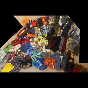 HUGE lot of 6-12 month boy clothing